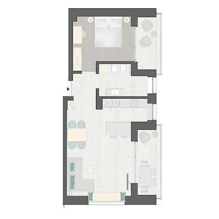 アパート Picea Am Oetzerhof 1 *