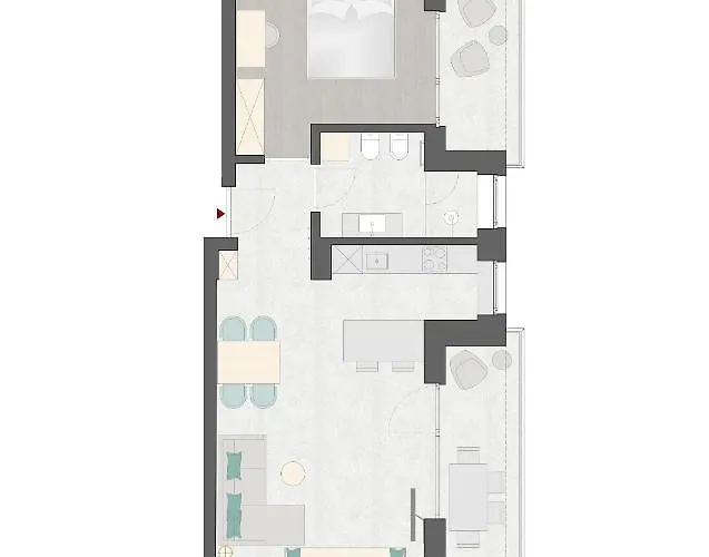 דירה Picea Am Oetzerhof 1 *